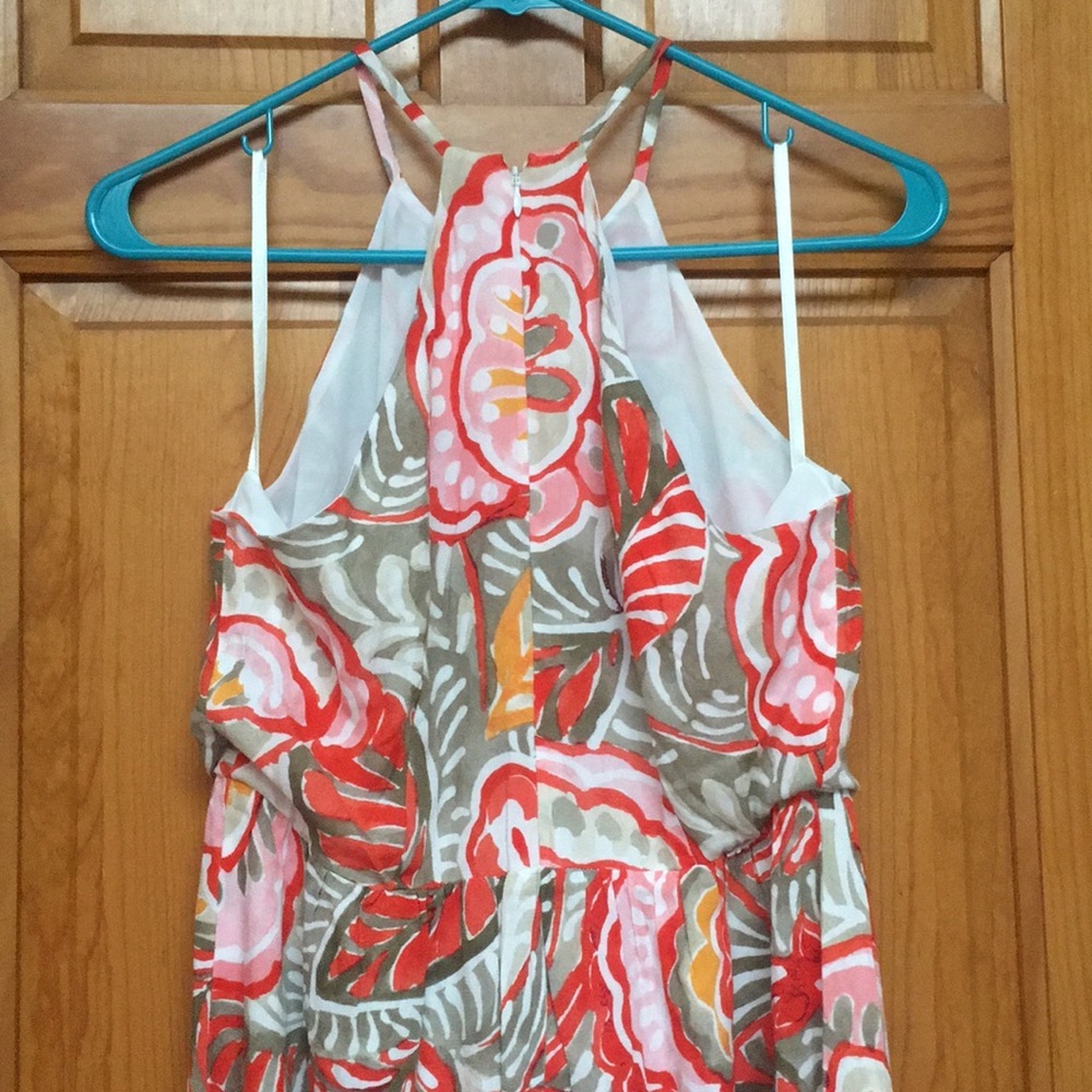 NWOT LOFT Floral Maxi Dress - Picture 4 of 6